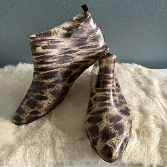 Capelli New York Cheetah Print Rain Boots - Picture 7 of 10